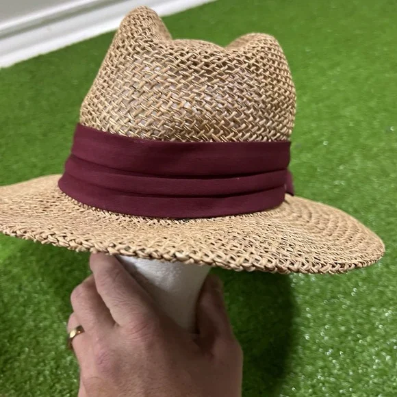 Texas A&M Adidas Hat S/M Aggie Football Straw Hat Sun Hat Never Worn Gambler Hat - Picture 5 of 9